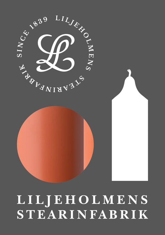 Kupéljus 4er-Pack Apricot | Teelichtformat Ø 38 mm x H 110 mm
