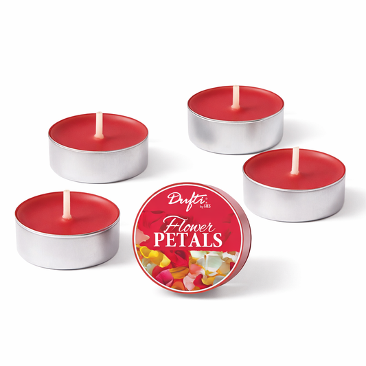 Dufti by Gies Duftlichte Flower Petals – 30er Beutel | Ø 38 mm | 4 Stunden Brenndauer