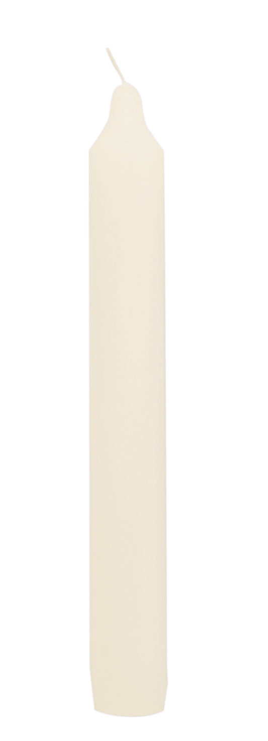 Gies Haushaltskerzen Champagner – 104er Karton | Ø 21,5 x H 180 mm
