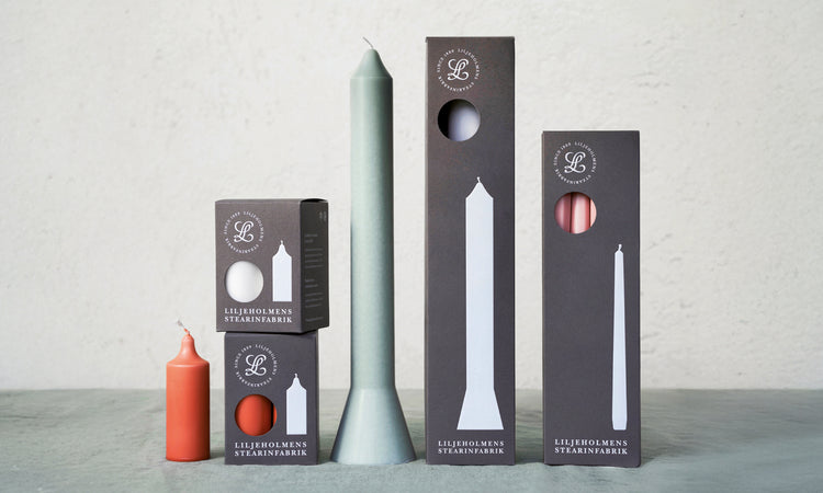 Premium Kerzen von Liljeholmens – Prismaljus, Kupéljus & Annaljus