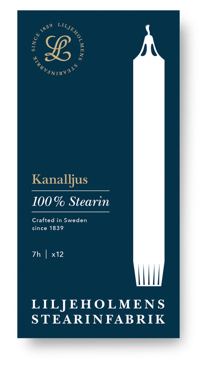 Kanalljus 12er-Pack – Ø 25 x H 200 mm I Mit integriertem Tropfschutz I Innovation