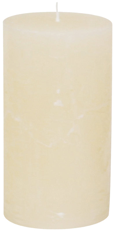 Premium Rustikkerze Champagner | Ø 68 x H 130 mm