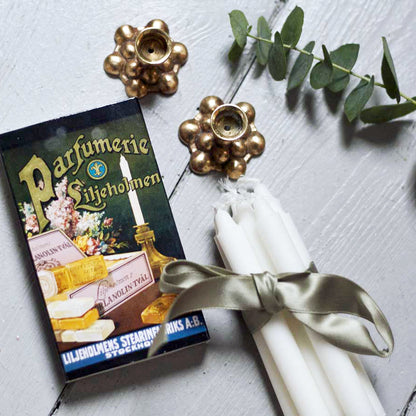 Weihnachtsbaumkerzen 20 Stück I Weiß I Ø 12 x H 110 mm