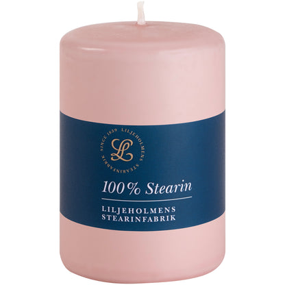 Blockkerze Rosé Ø 68 x H100 mm – 100 % Stearin
