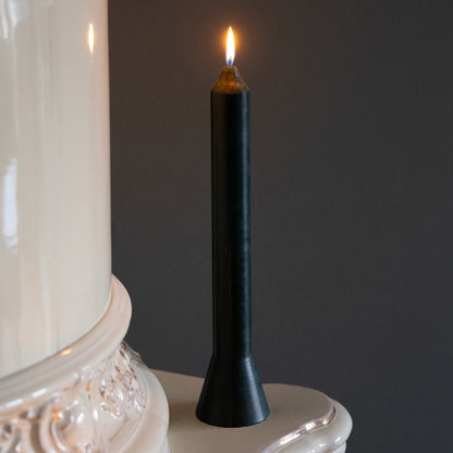 Premiumkerze Anna Tannengrün I Selbstlöschend I Ø 39 x H 360 mm