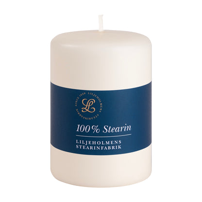 Blockkerze Crème Ø 68 x H100 mm – 100 % Stearin